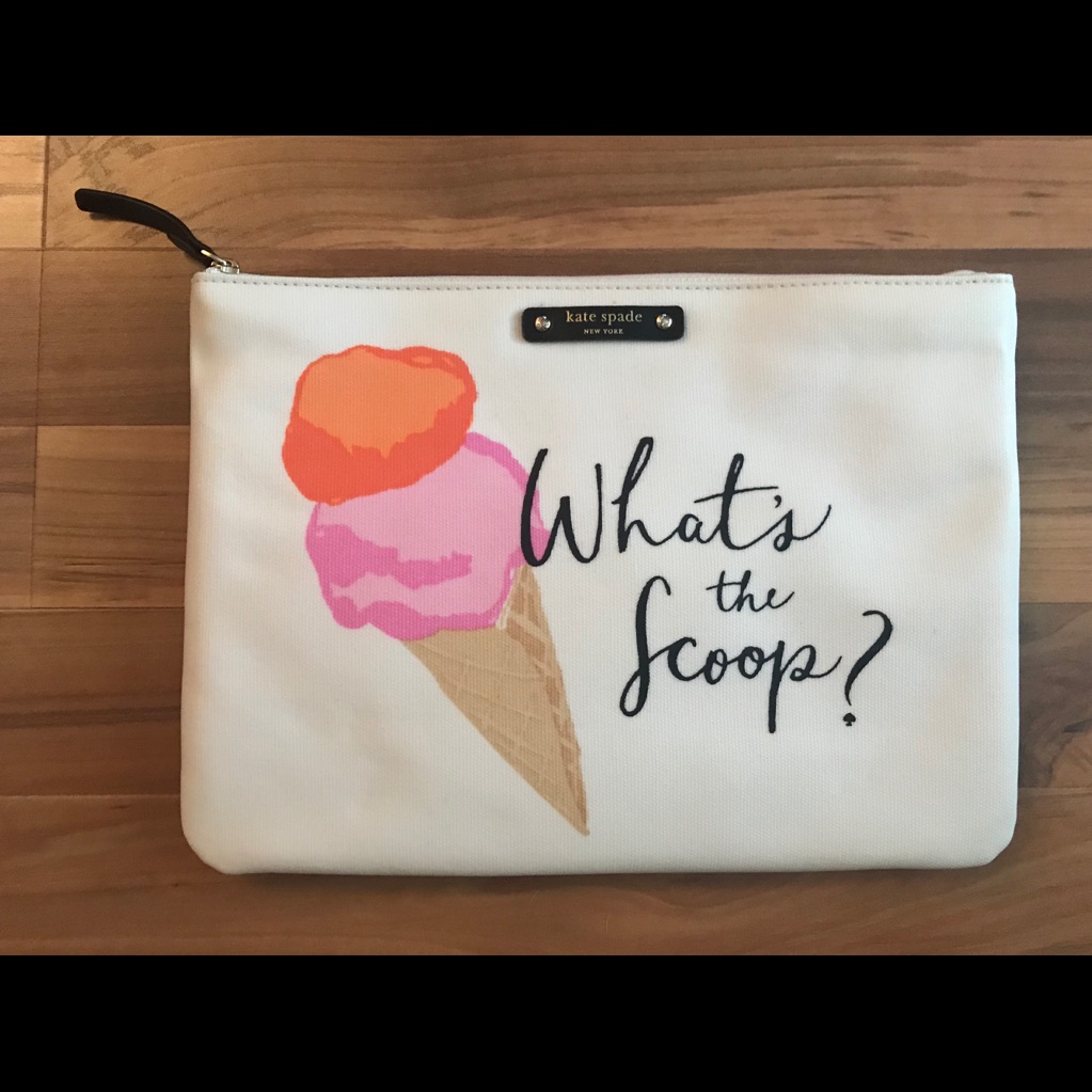 Kate Spade Ice Cream Clutch